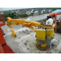 100T knuckle Boom Pedestal Crane